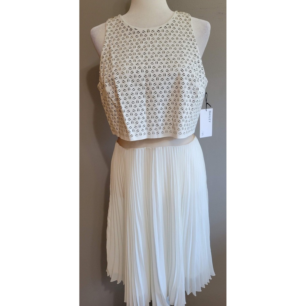 NWT Bailey 44 Two-Piece Style Pleated Dress